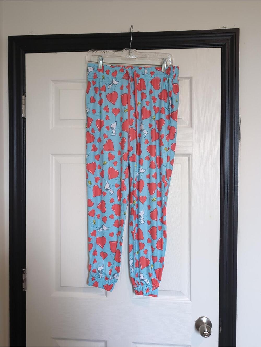 Small snoopy hearts pajama pants